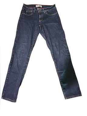 Straight-Leg Women's Jeans in Dark Blue. Nostalgia seekers